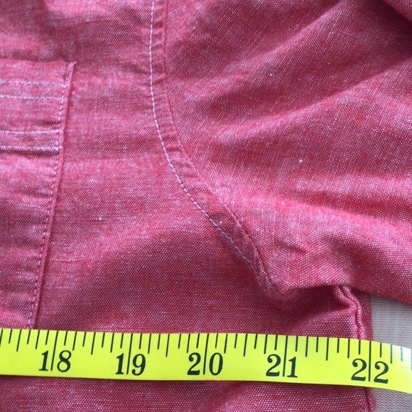 Buffalo Men's Red Button Down Long Sleeve Shirt Size L  washable   #547 - Picture 7 of 9